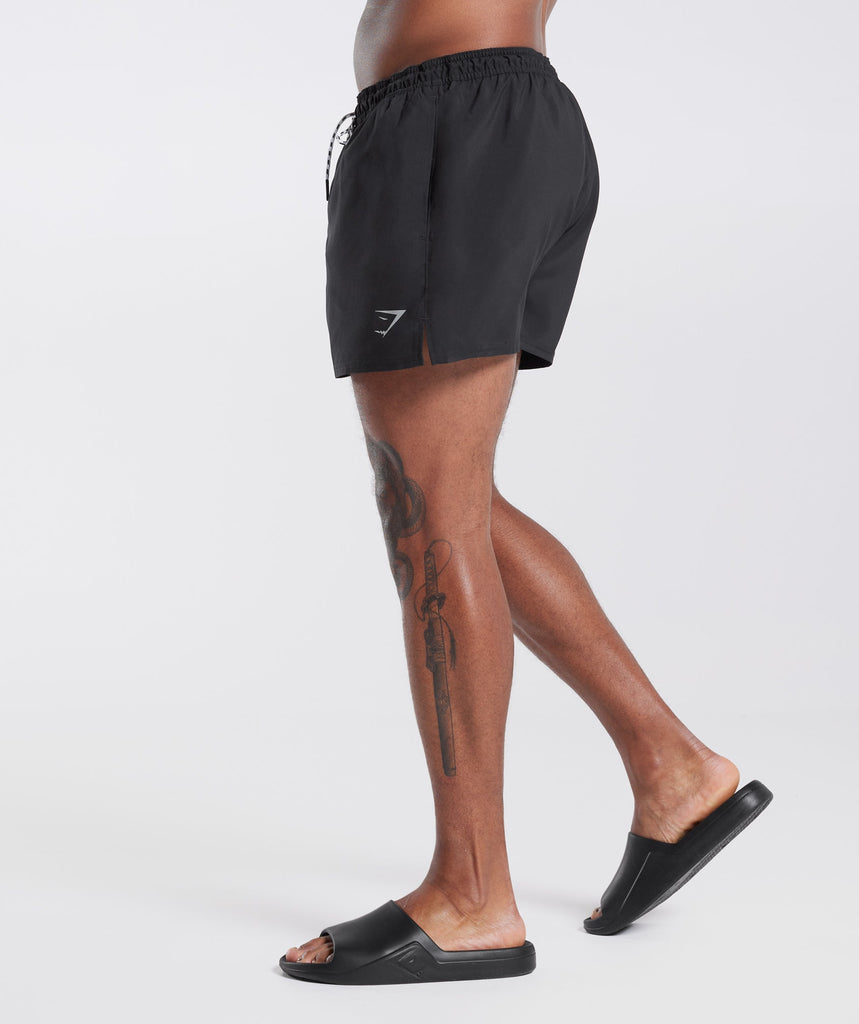 Gymshark 3" Swim Shorts Black Gymshark
