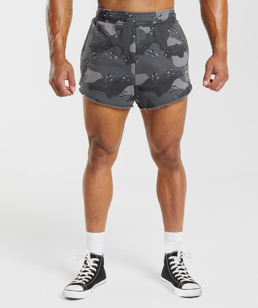 Gymshark Legacy 4" Shorts - Pitch Grey 1