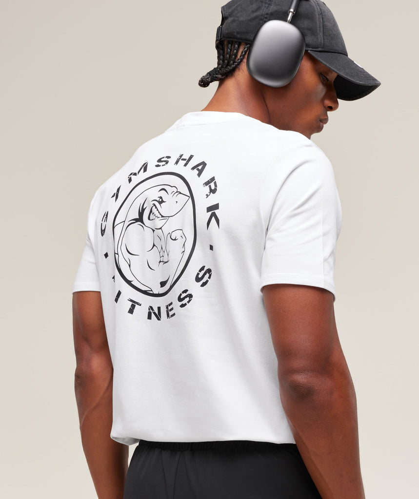 Gymshark Legacy T-Shirt - White 1