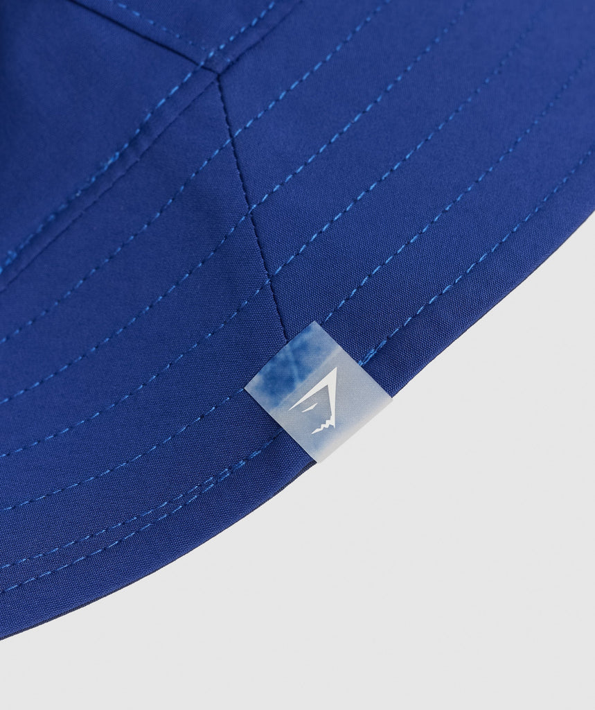 Gymshark Reversible Bucket Hat Vintage Blue/Navy Gymshark