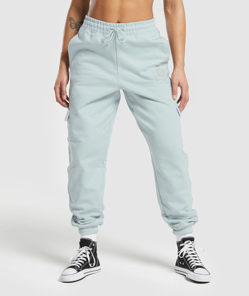 Gymshark Legacy Joggers - Fresh Blue 1