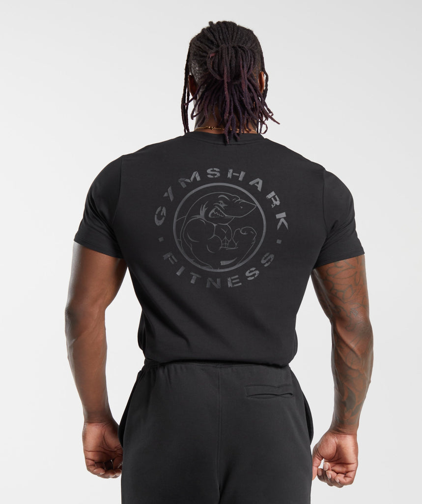Gymshark Legacy T-Shirt - Black 1
