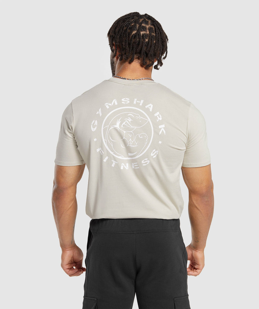 Gymshark Legacy T-Shirt - Pebble Grey 1