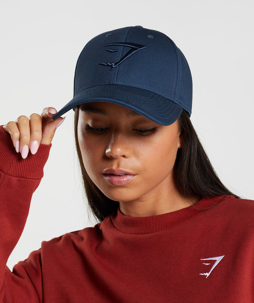 Gymshark Sharkhead Cap Navy Gymshark